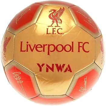 Liverpool FC サイン入りボール Amazon | リバプール オフィシャル 1号球 選手サイン入り GLD